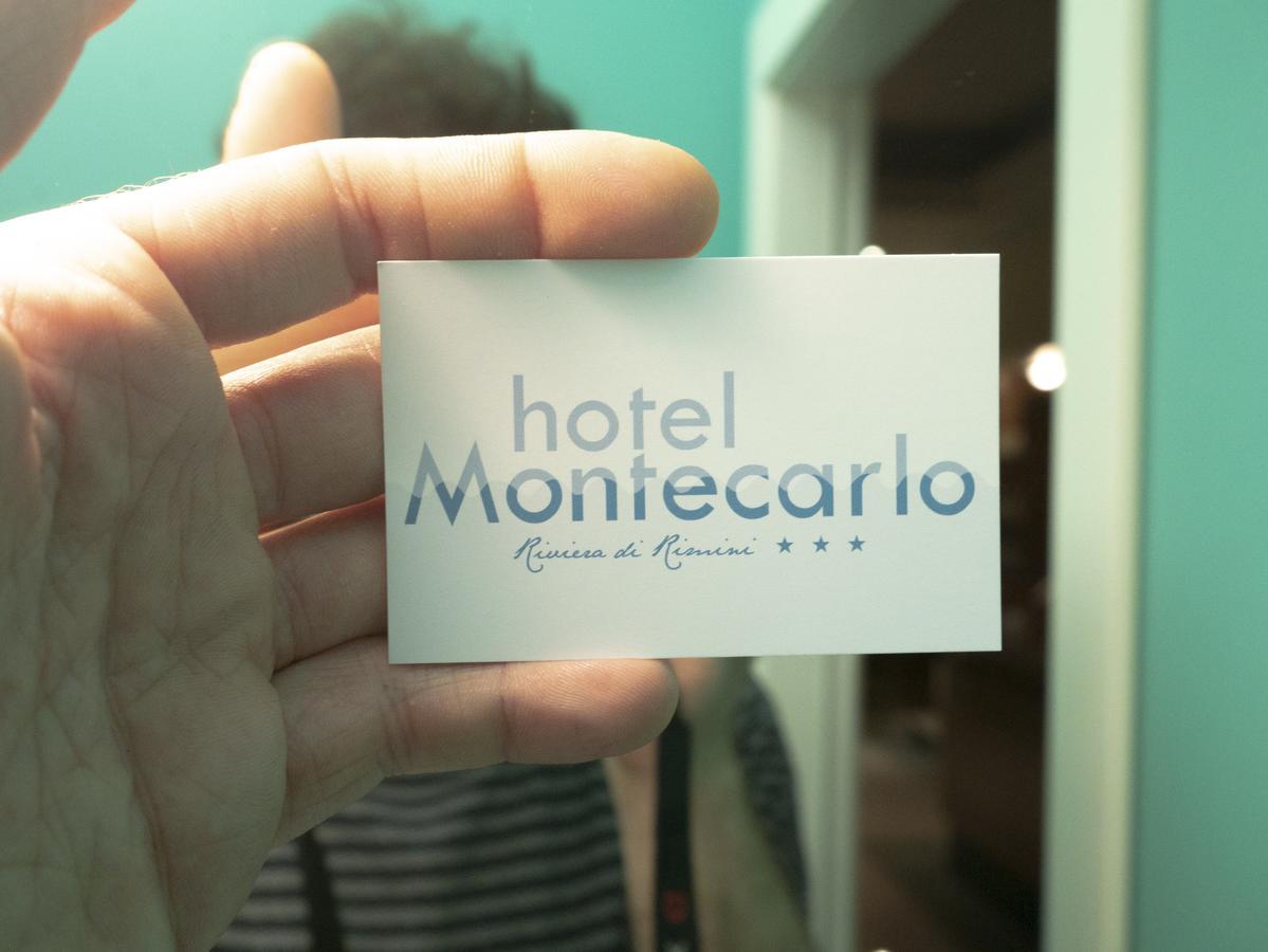 Hotel Montecarlo リミニ エクステリア 写真