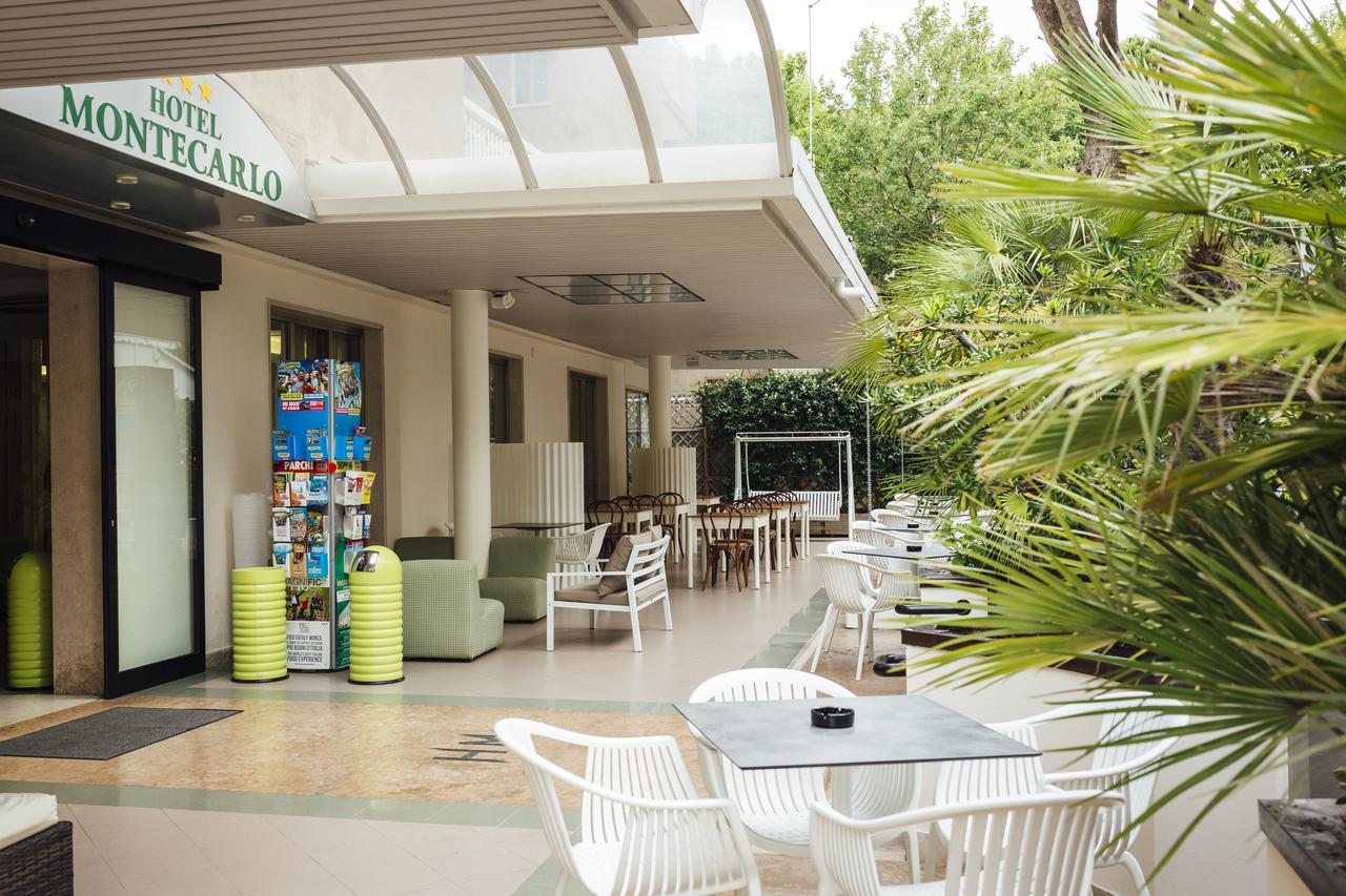 Hotel Montecarlo リミニ エクステリア 写真